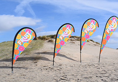 Beachflag drucken lassen individuell bedruckt