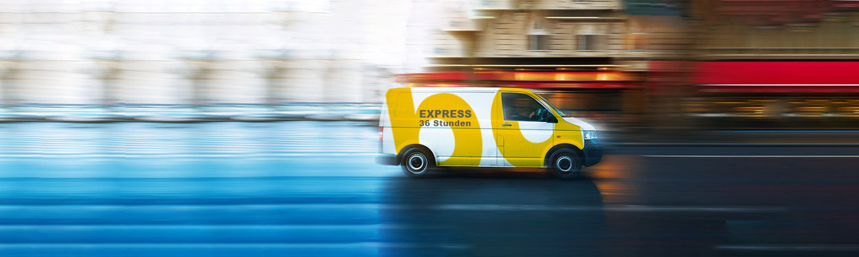 Express shipping from your online print shop.